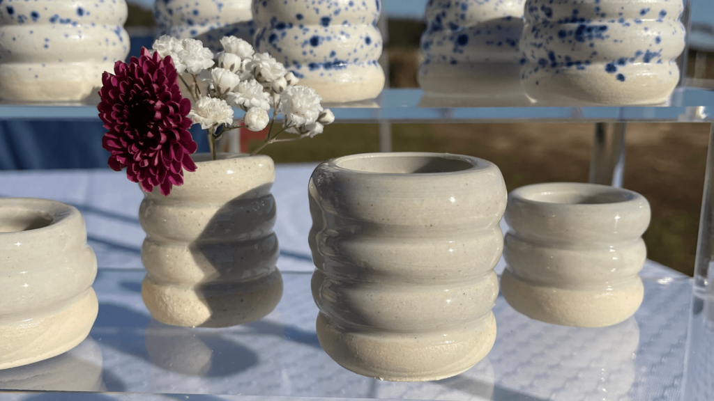 mini ceramic pots