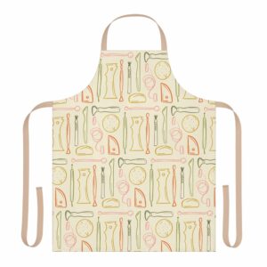 rib n wire pottery apron